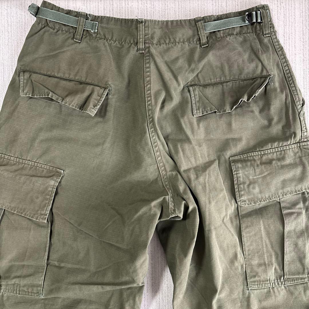 USミリタリー ジャングルファティーグパンツ OG107ミディアムレギュラー