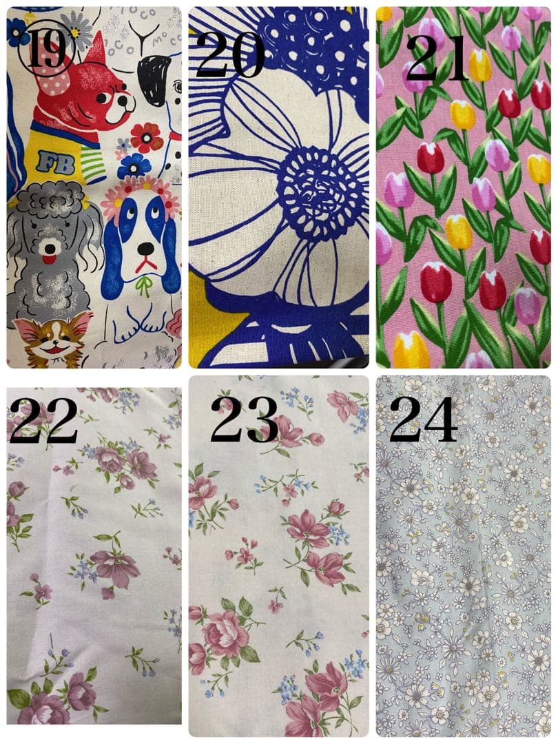 猫ちゃん♡ チューリップ型サイドポケット付きトート