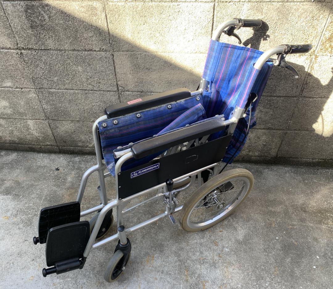【H】 カワムラサイクル 車椅子 車いす 介助用 介護 25112209