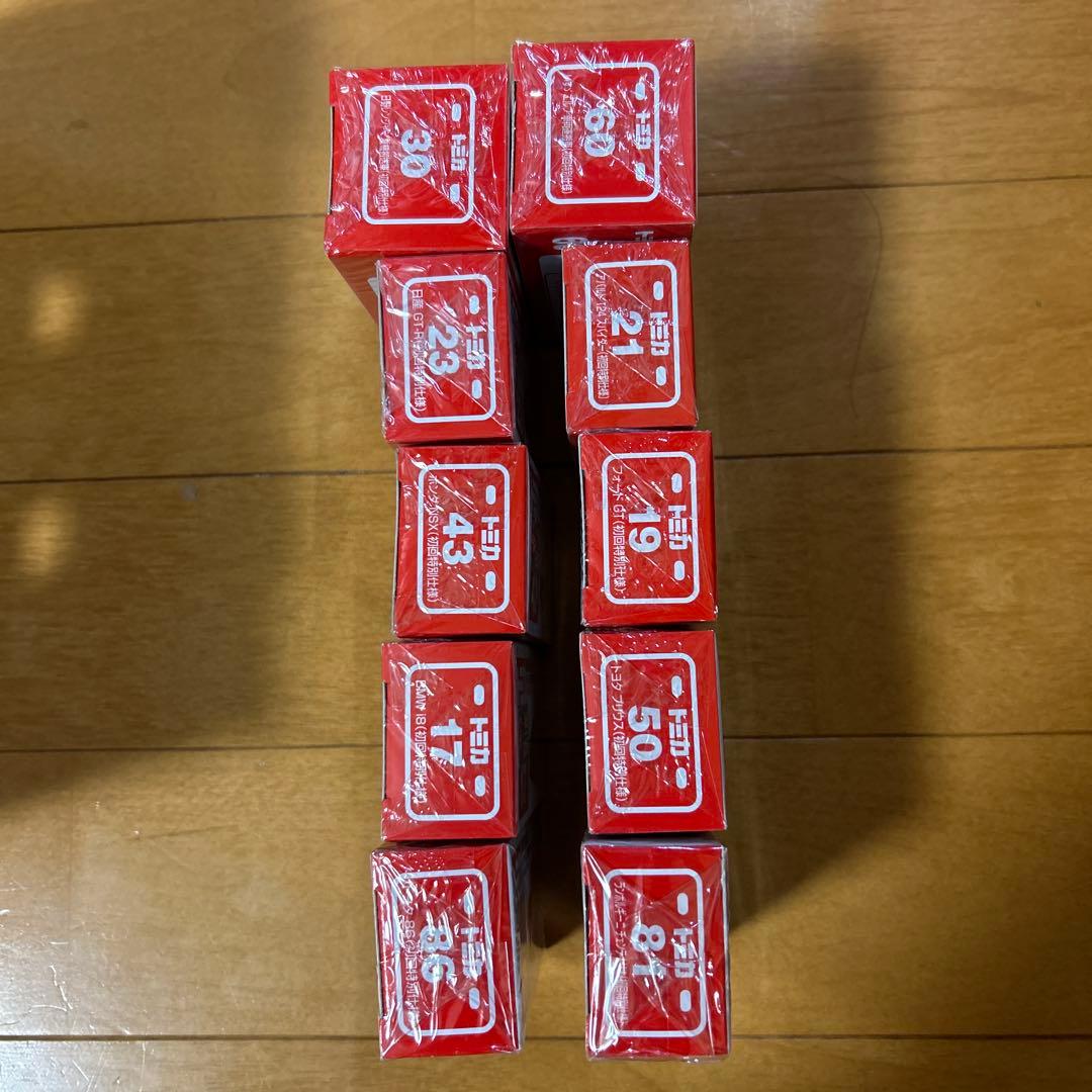 トミカ 2016 2017初回特別仕様 未開封 10台まとめ売り セット - メルカリ