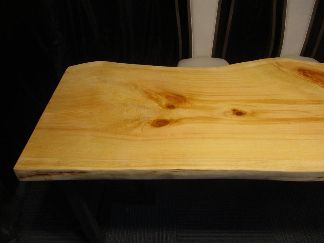 # 885■　檜　ヒノキ　テーブル　ローテーブル　ダイニング　カウンター　一枚板