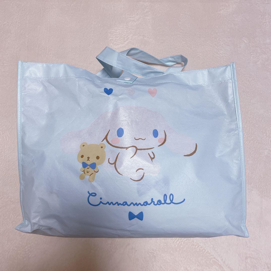 新品未使用 タグ シナモン 寝具 ハッピーバッグ ブランケット 布団カバー 枕