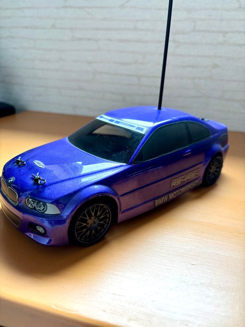 京商HPI ラジコンコントローラ付き　BMW パープル