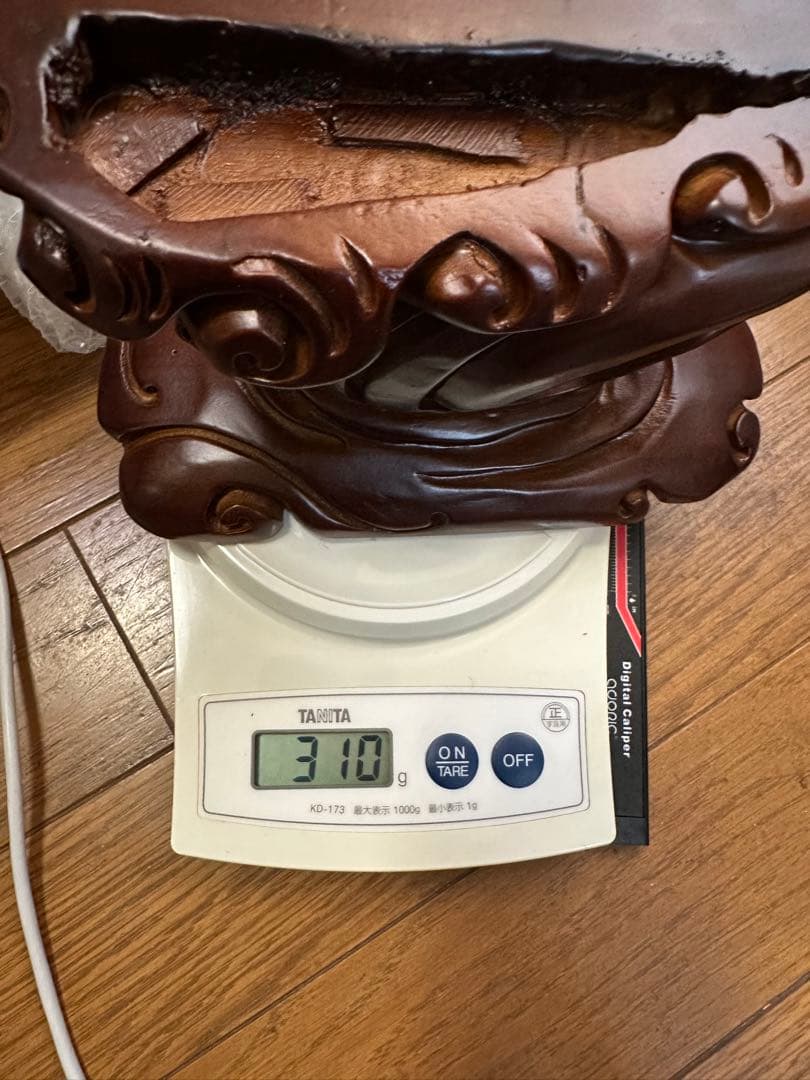 トロレアイト鳳凰の置物　台座つき！