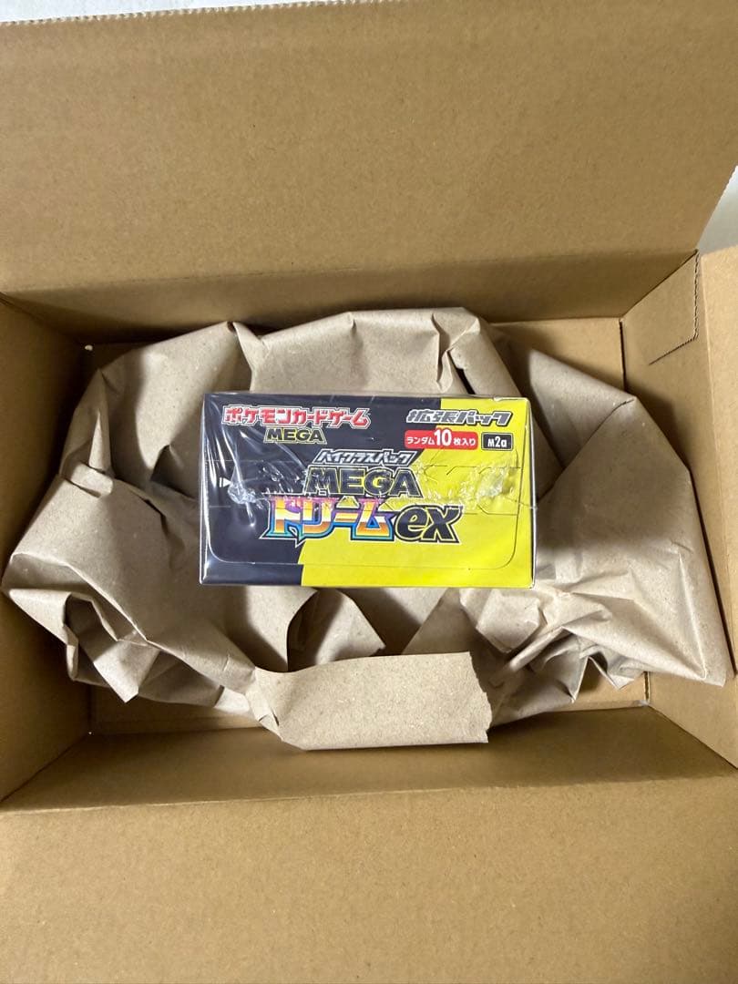 シュリンク付未開封【ポケモンカードゲーム MEGAドリームEX】 1BOX