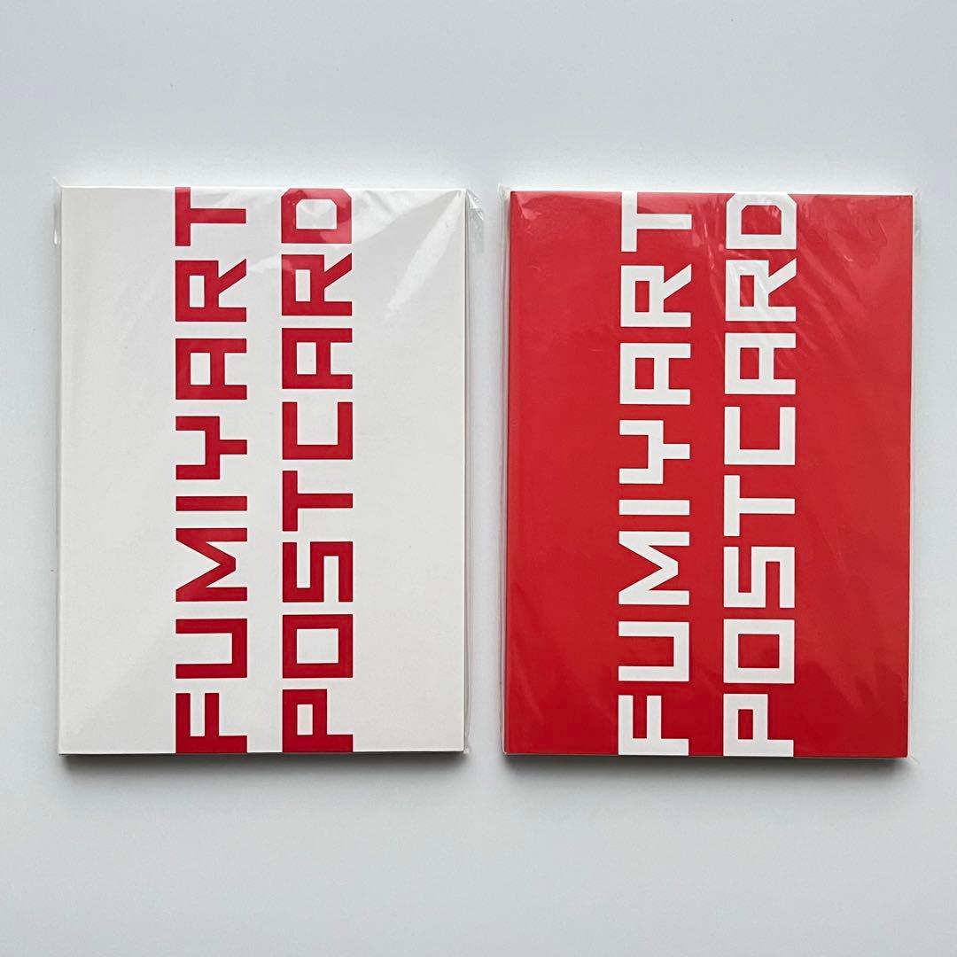 【新品未使用】藤井フミヤ FUMIYART POSTCARD ポストカードブック