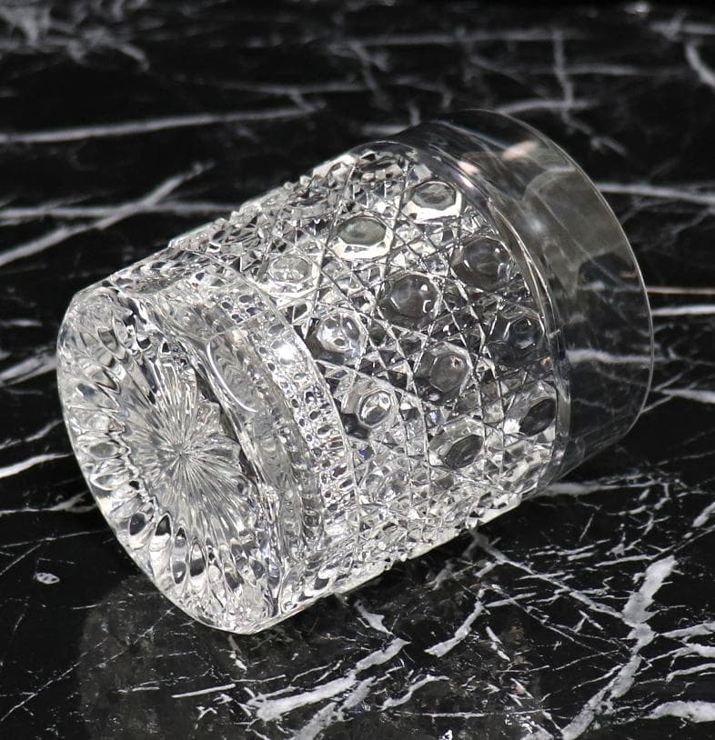 オールド・バカラ 重厚 ロックグラス ディアマン・ピエーリー