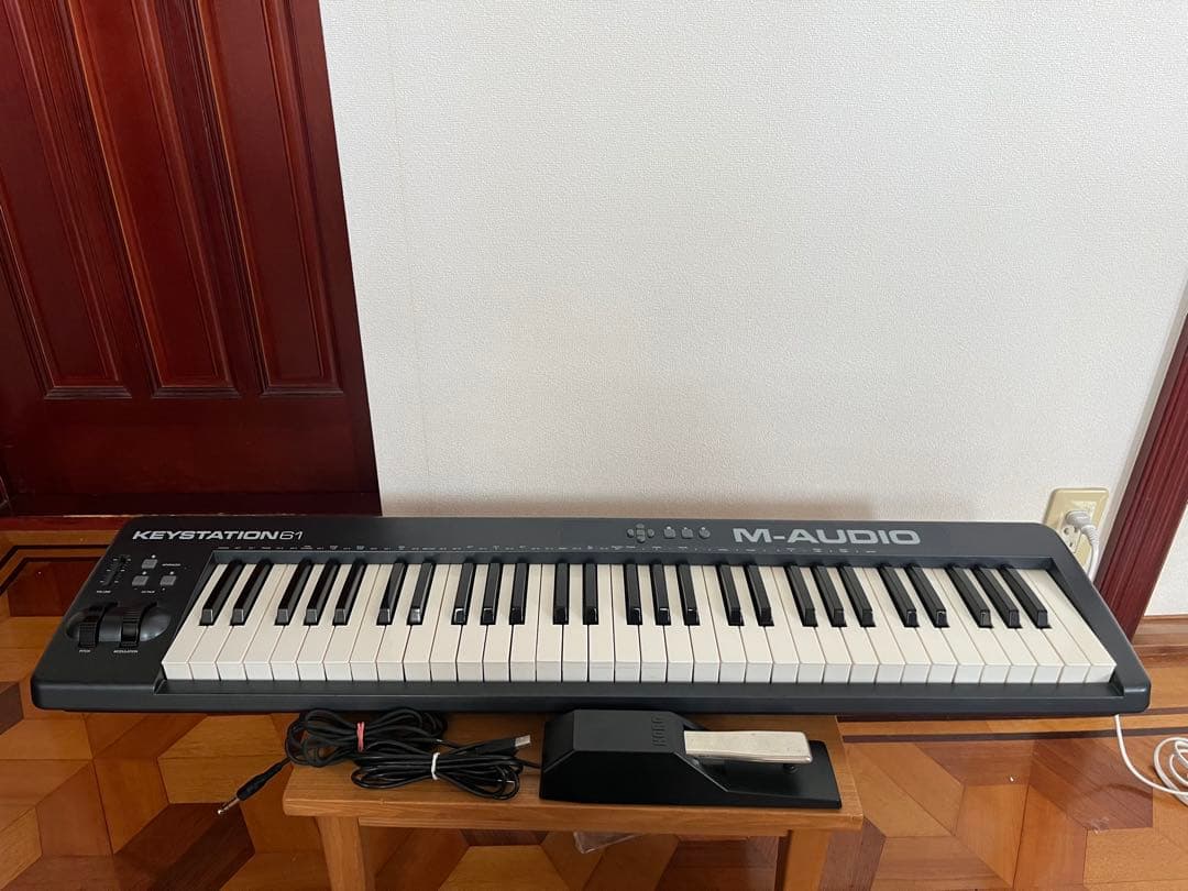 M-AUDIO Keystation 61 MK3 + KORG製ペダル