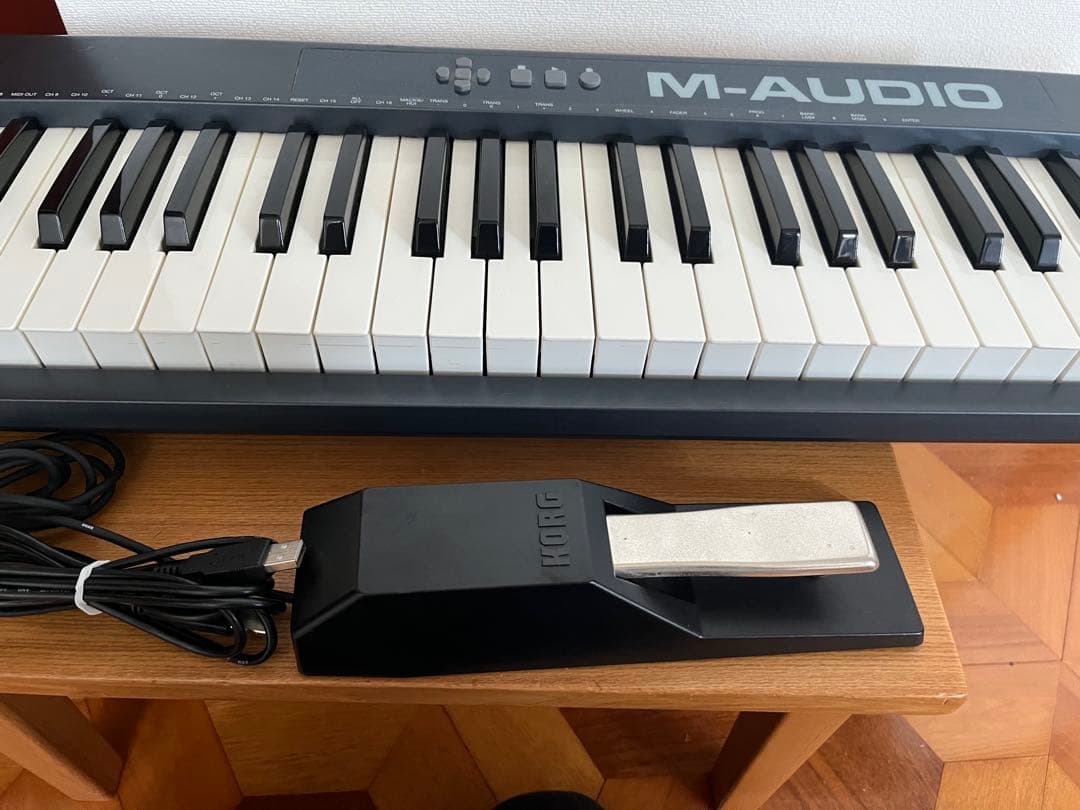 M-AUDIO Keystation 61 MK3 + KORG製ペダル