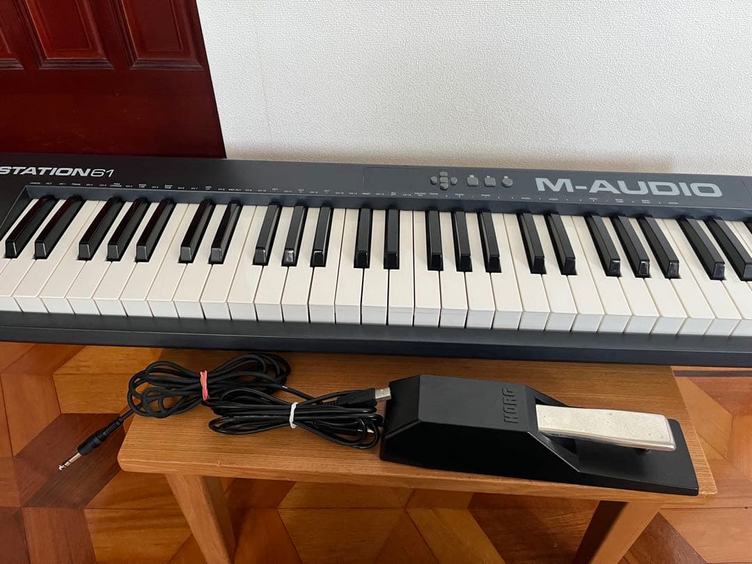 M-AUDIO Keystation 61 MK3 + KORG製ペダル