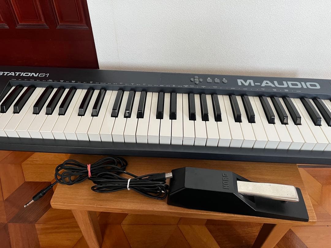 M-AUDIO Keystation 61 MK3 + KORG製ペダル