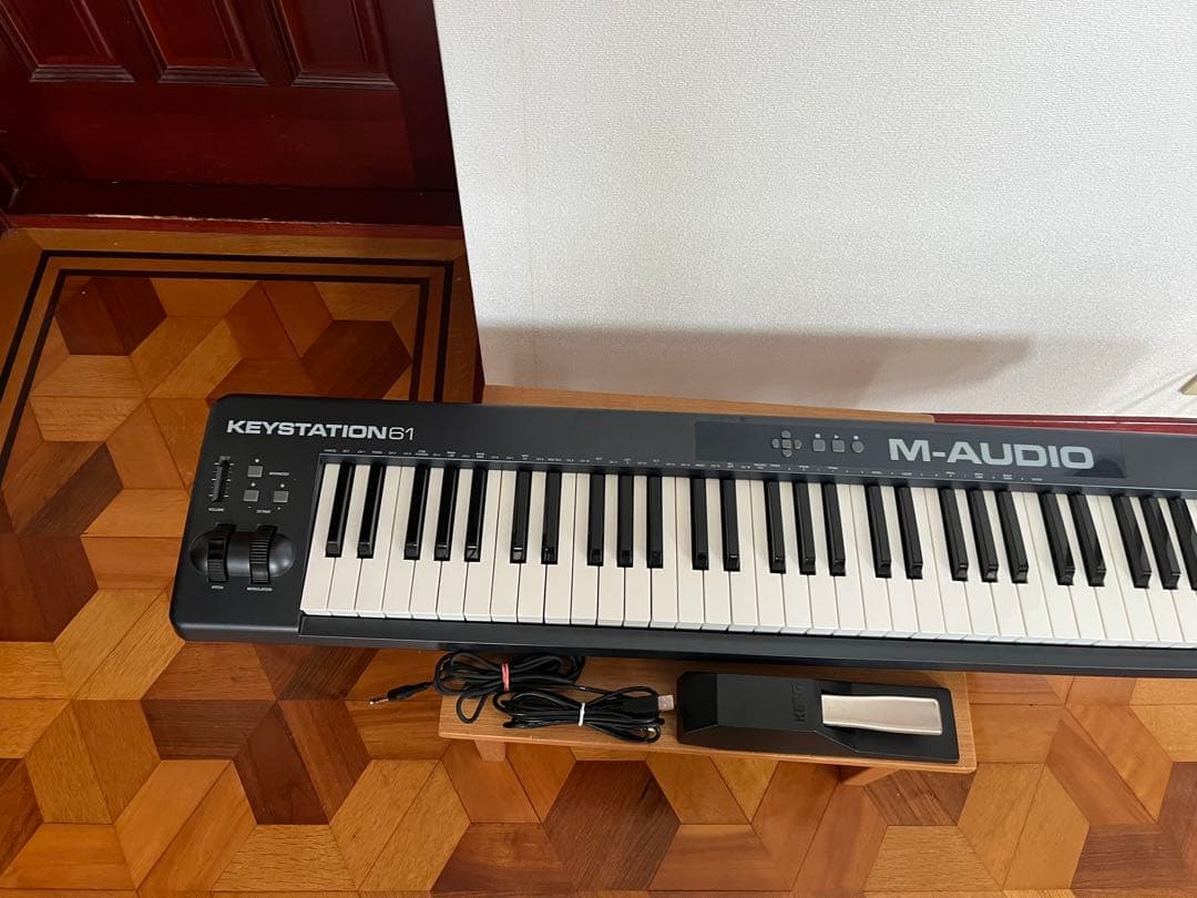 M-AUDIO Keystation 61 MK3 + KORG製ペダル