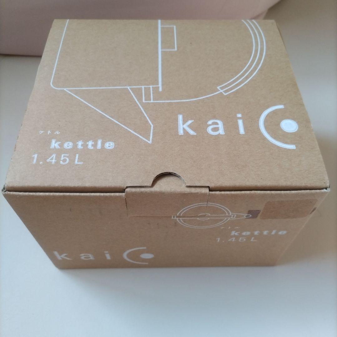 フォームレディ Kaico 日本製 ホーロー 琺瑯 IH対応 ケトル 1.45L