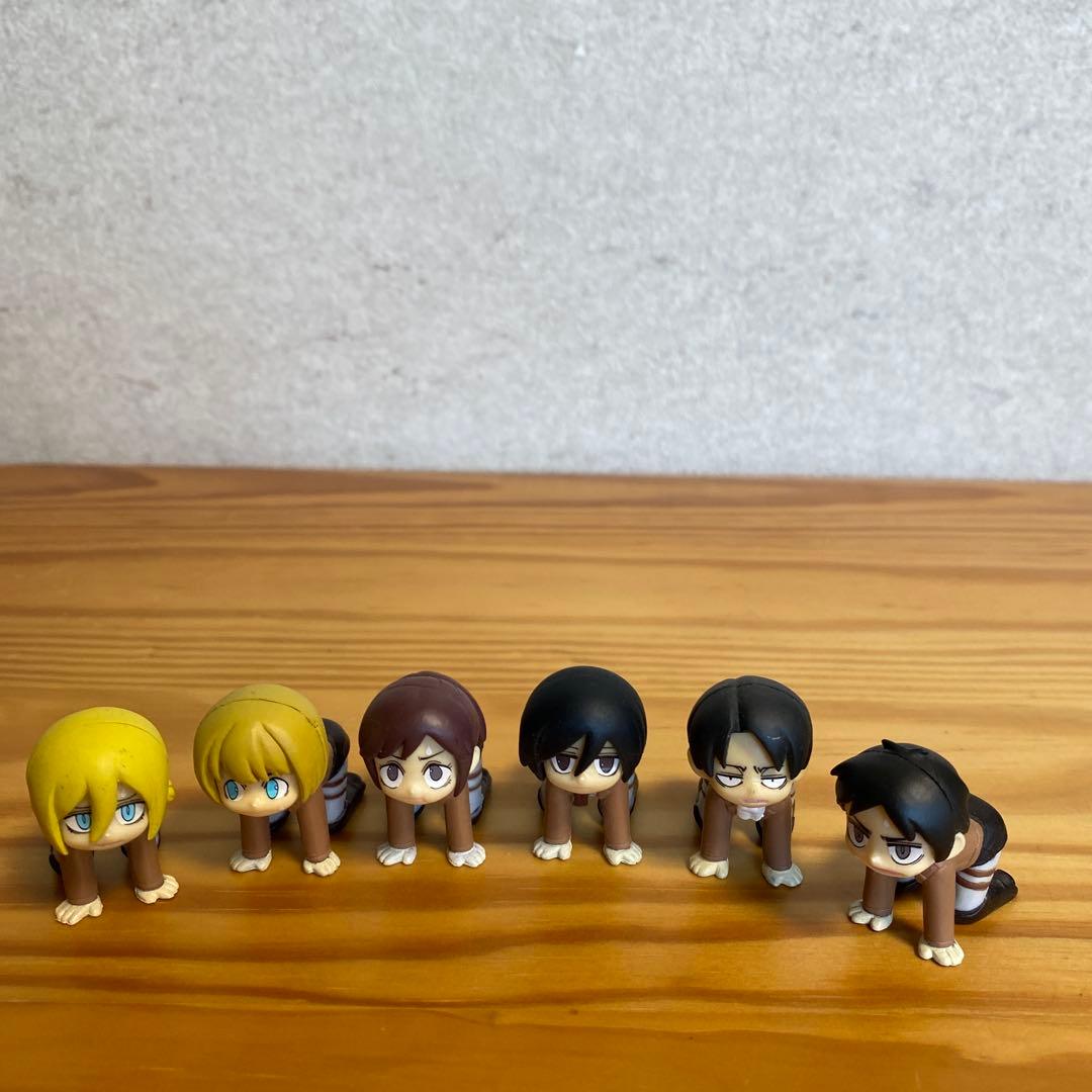 進撃の巨人 デフィギュア 6体セット 組体操 - メルカリ