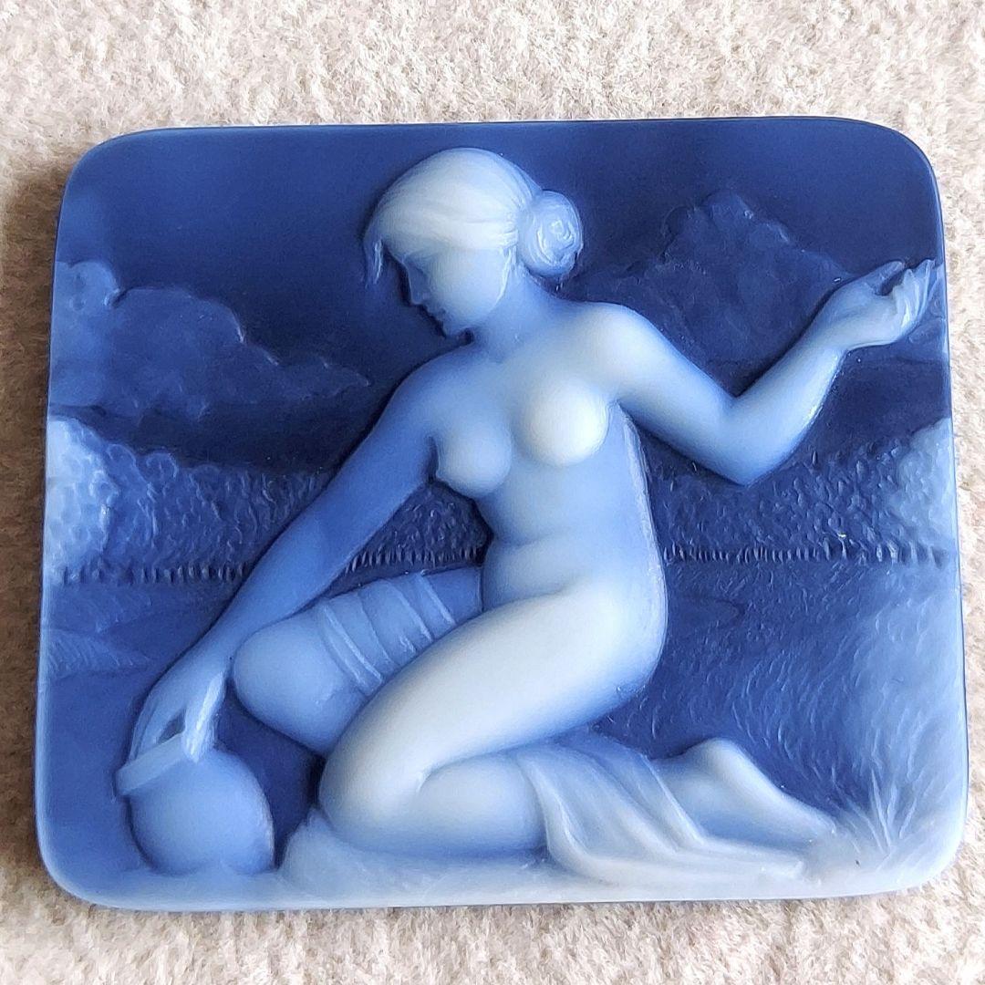 裸婦　ストーン　カメオ　ルース