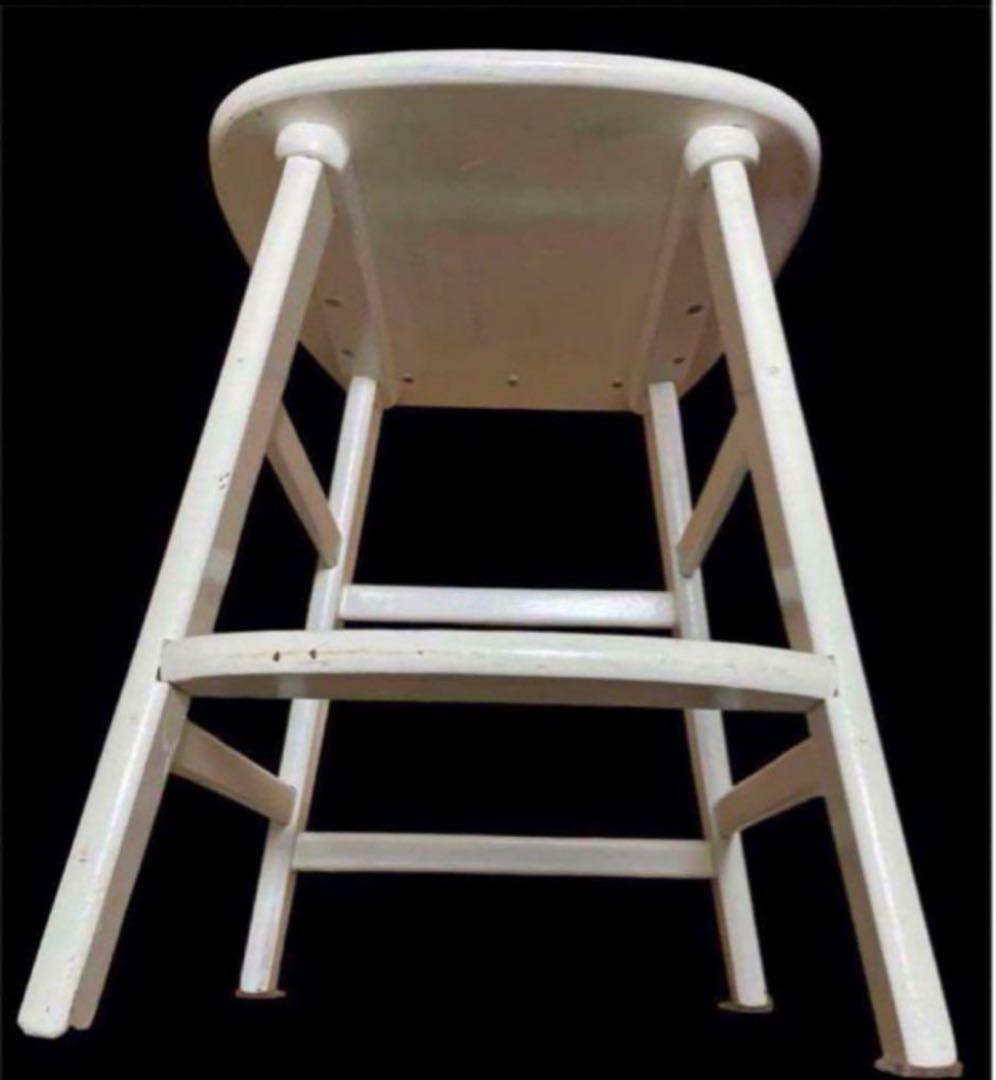 チェアー レトロ ビンテージ 可愛い 椅子 チェアー カフェ ホワイト