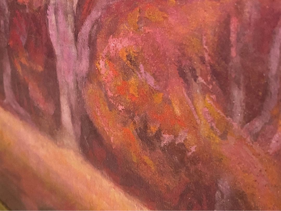 加藤美代三 秋林 絵画 風景画 アート 額縁 インテリア