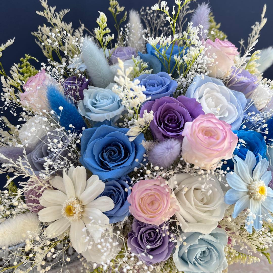 【あっちゃん】ブリザードフラワーアレンジ