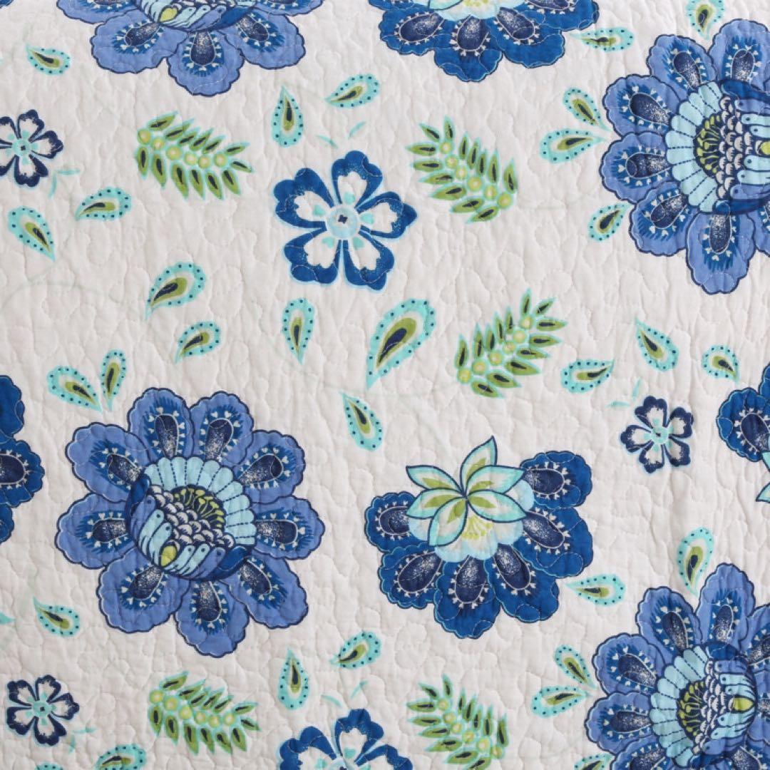 キルトベッドカバー3点セット綿マルチカバー キルティング 804