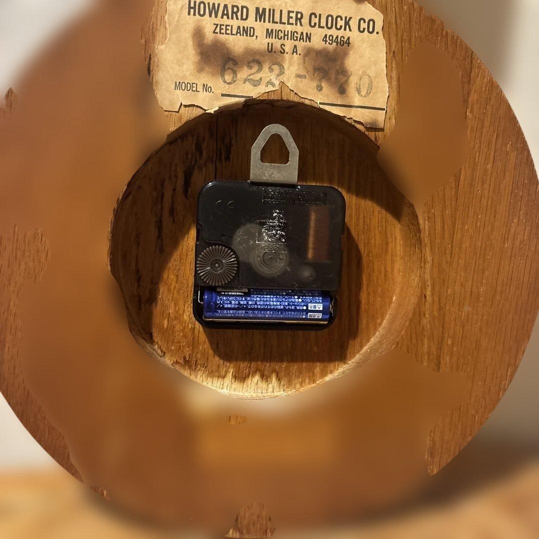 ハワードミラー　時計　ネルソン　イームズ　ミッドセンチュリー