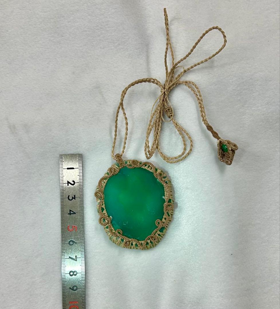 グリーン瑪瑙超美品