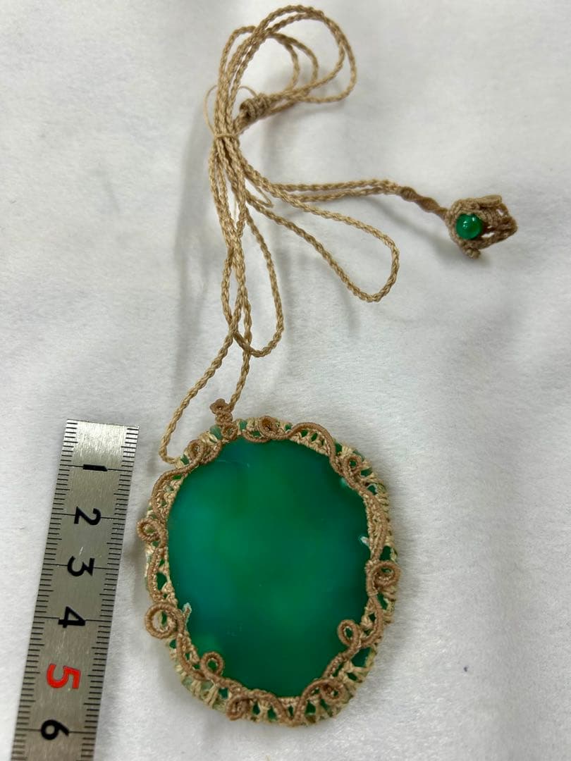 グリーン瑪瑙超美品