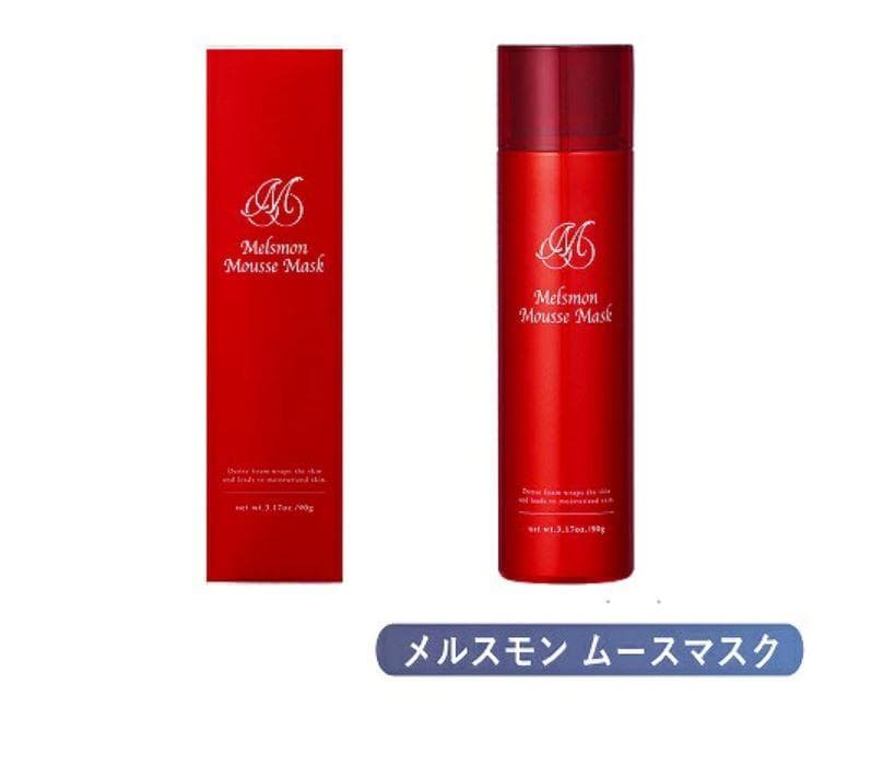 新品未開封メルスモン ムースマスク 2本，洗い流し不要❣