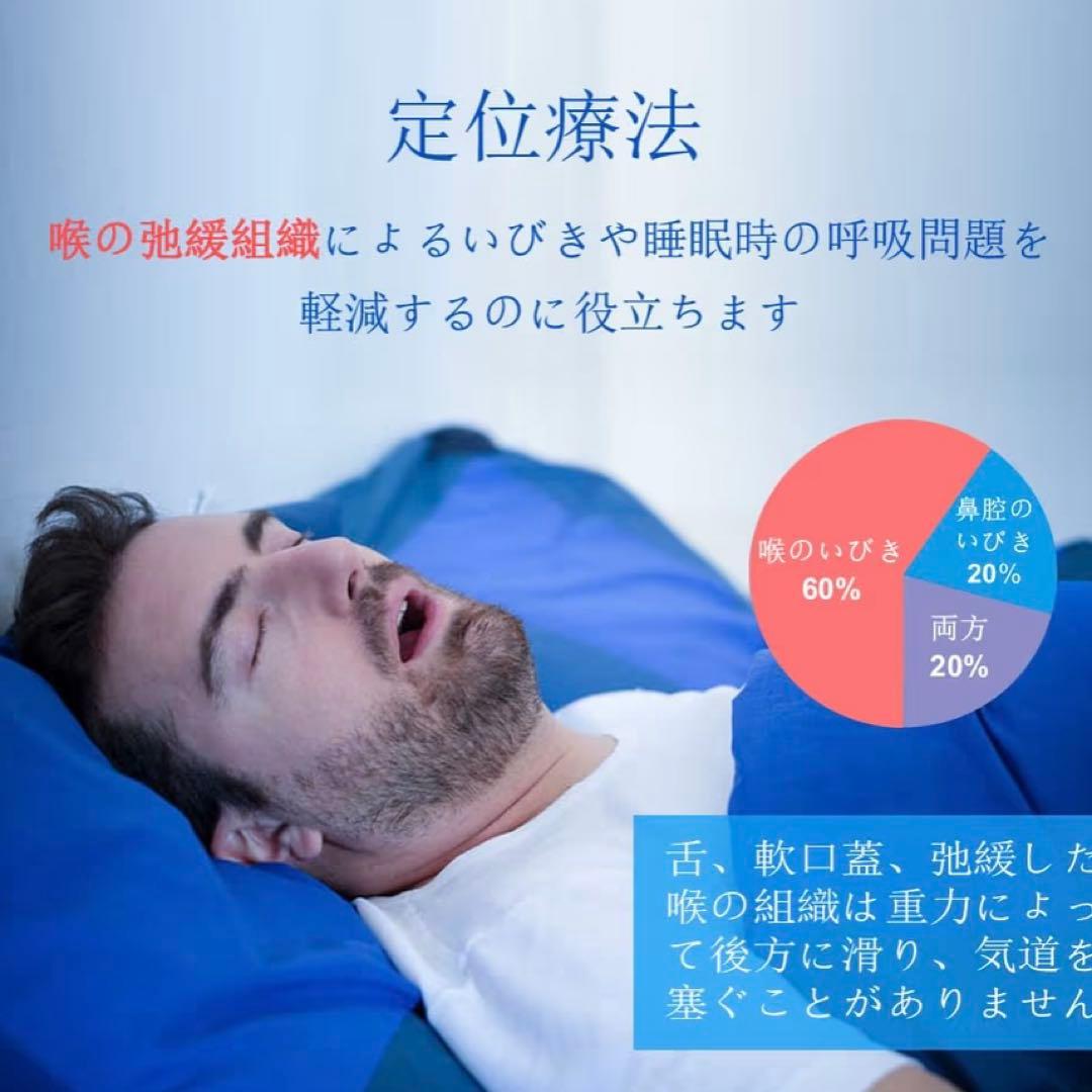 WoodyKnows横向き寝用リュックサック/いびき防止/睡眠姿勢トレーナー