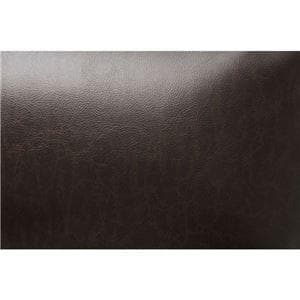 オットマン/スツール 【ヴィンテージ ダークブラウン】 幅59cm