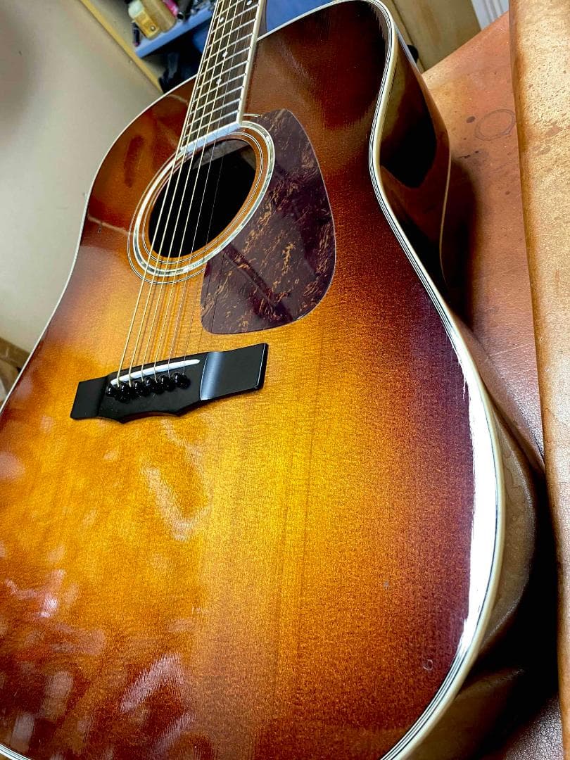 値下美品‼️MorrisモーリスM-601トップ単板ハカランダ調整クリーニング