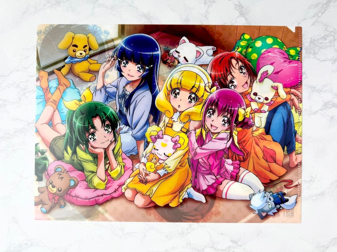 スマイルプリキュア アニメージュ 雑誌 付録 クリアファイル - メルカリ