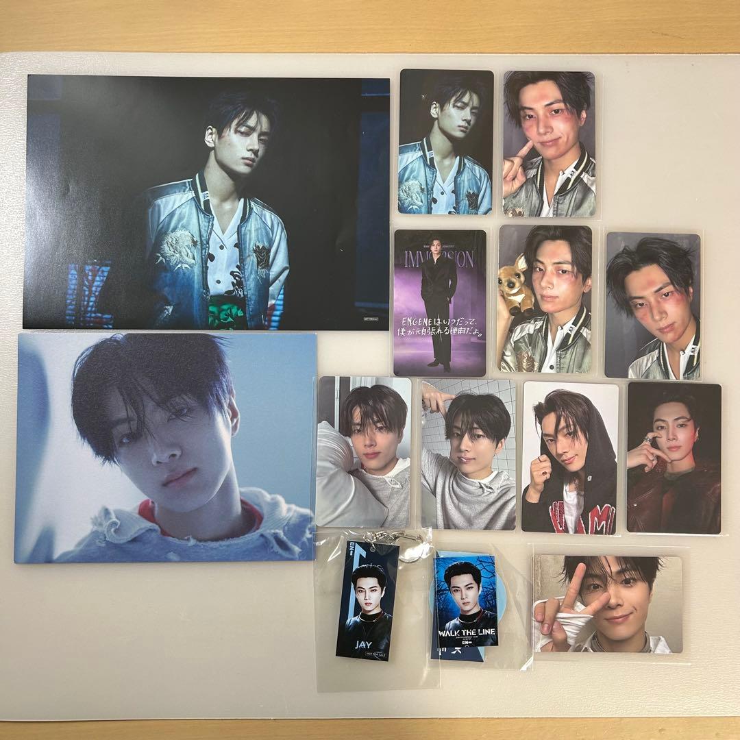 ENHYPEN ジェイ トレカ フライヤー キーチェーン ステッカー - メルカリ