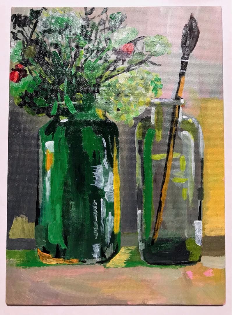 油絵 悠久の譜（アパルーサ馬)洋画家 池畠 史幸 新作.真筆画