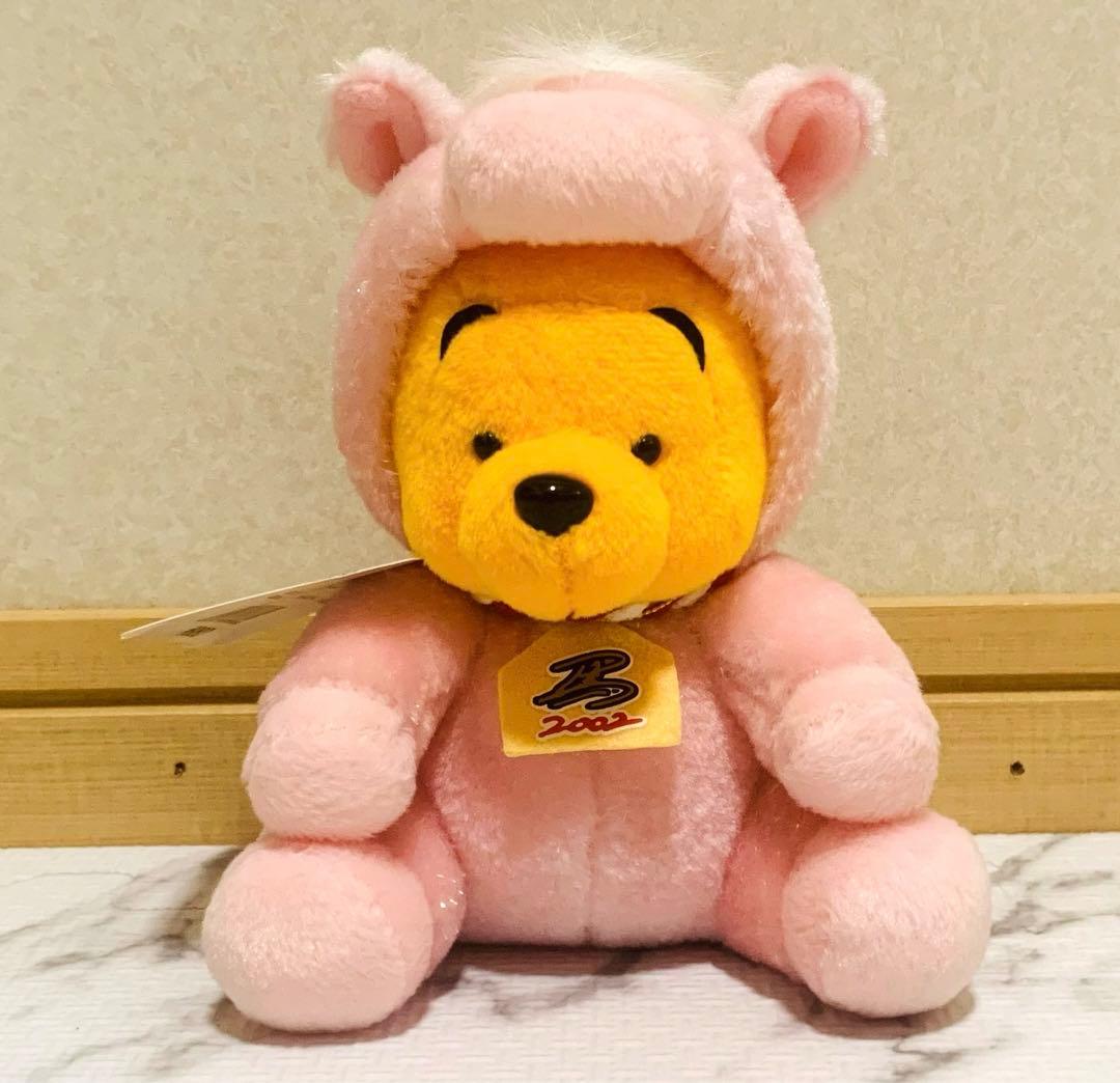 ディズニーストア プーさん 午年 ぬいぐるみ 干支 2002 被り物 - メルカリ