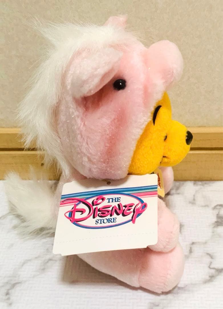 ディズニーストア プーさん 午年 ぬいぐるみ 干支 2002 被り物 - メルカリ