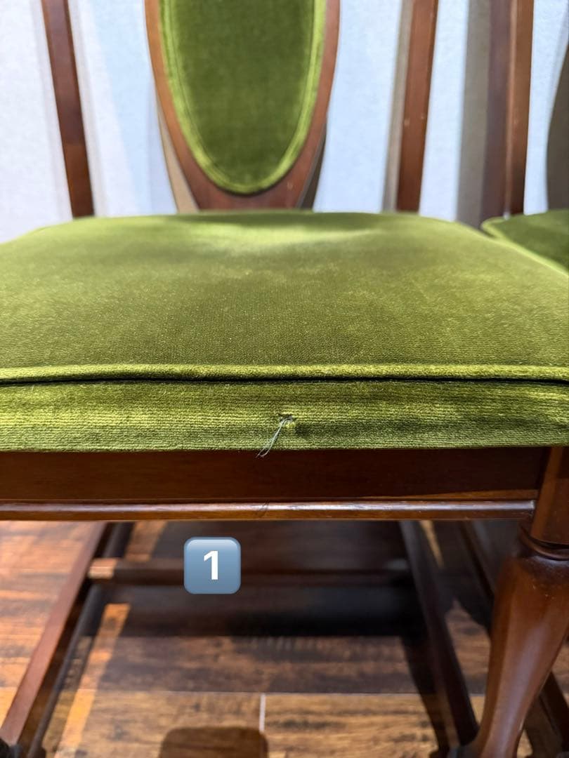 ヴィンテージチェア2脚セット ナガノインテリア - メルカリ