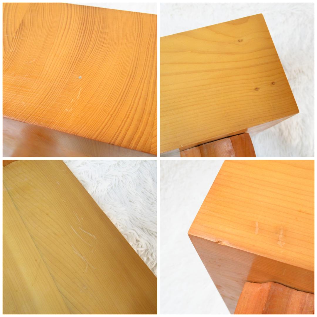 高級 本榧 碁盤 囲碁盤 柾目 ハギ盤 5枚継 厚さ8.6cm 2寸8分 脚付き