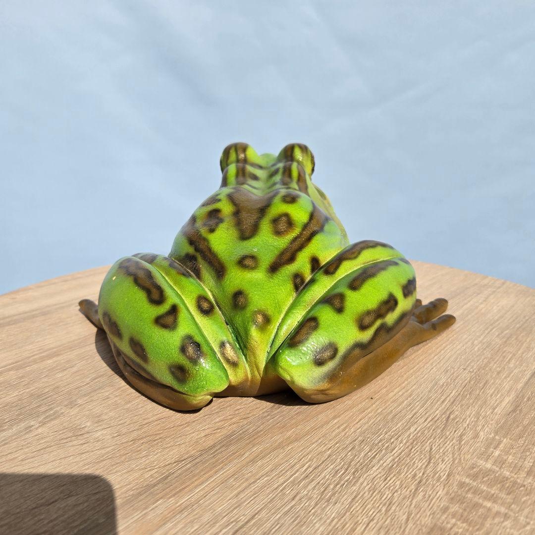 子キンスジアメガエル アニマルオブジェ リアル 置物 インテリア 軽い