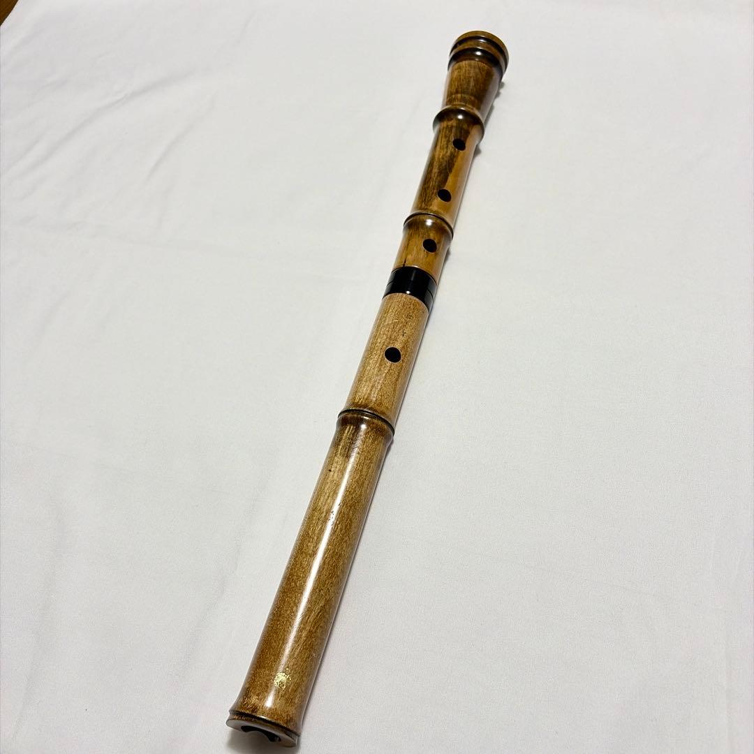 尺八 都山流 玉山銘 1尺8寸 木管 楽器 54.5cm