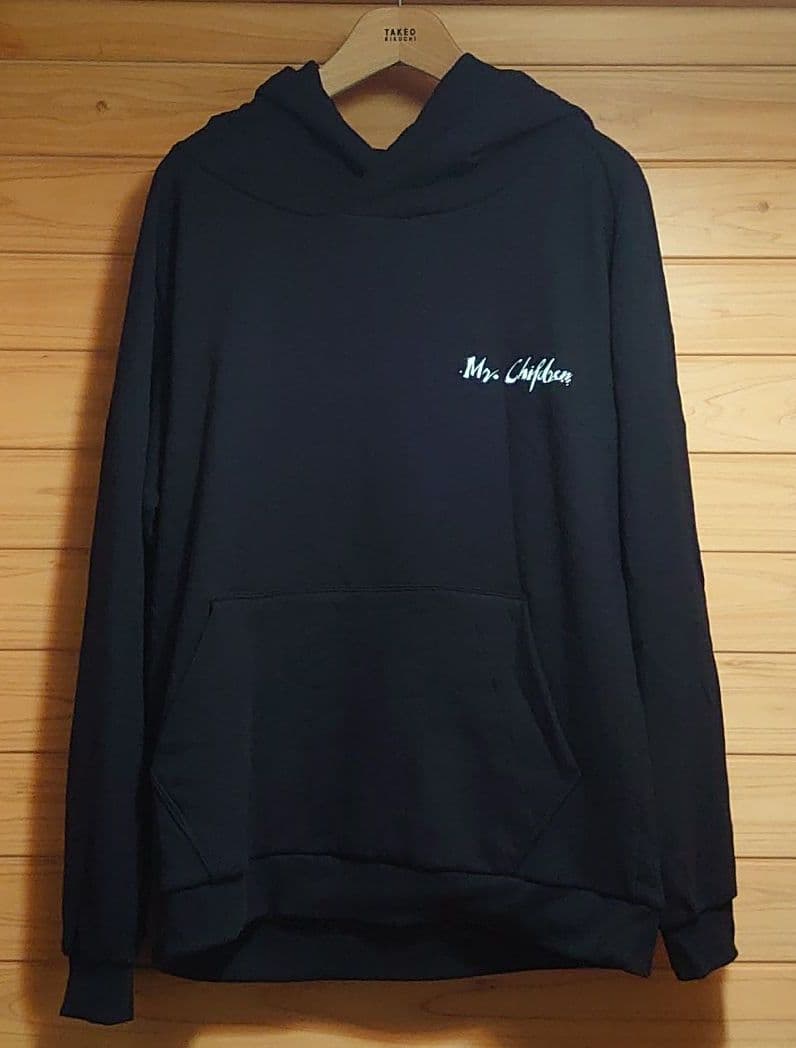 Mr.Childrenミスチル「重力と呼吸」ツアーオフィシャルパーカー黒