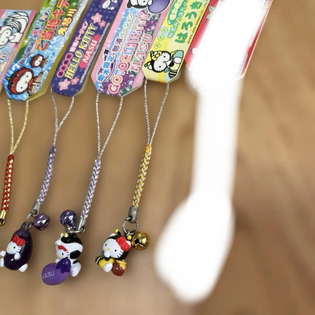 ご当地キティ 栃木県 那須限定 5種セット 根付けストラップ - メルカリ