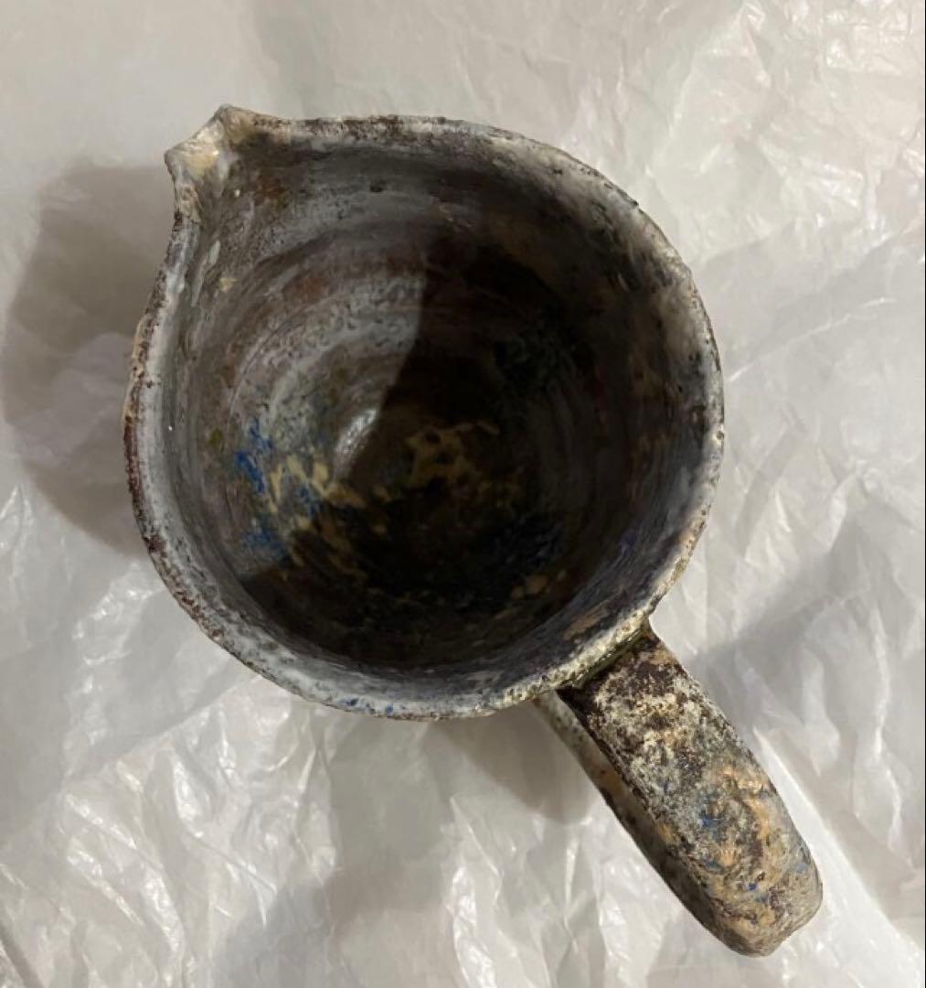 故金あかり　大片口　花瓶　レア　入手困難