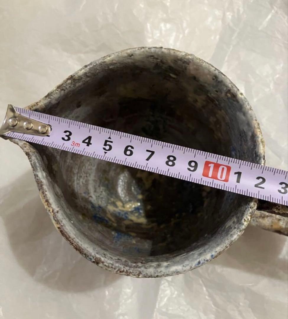 故金あかり　大片口　花瓶　レア　入手困難