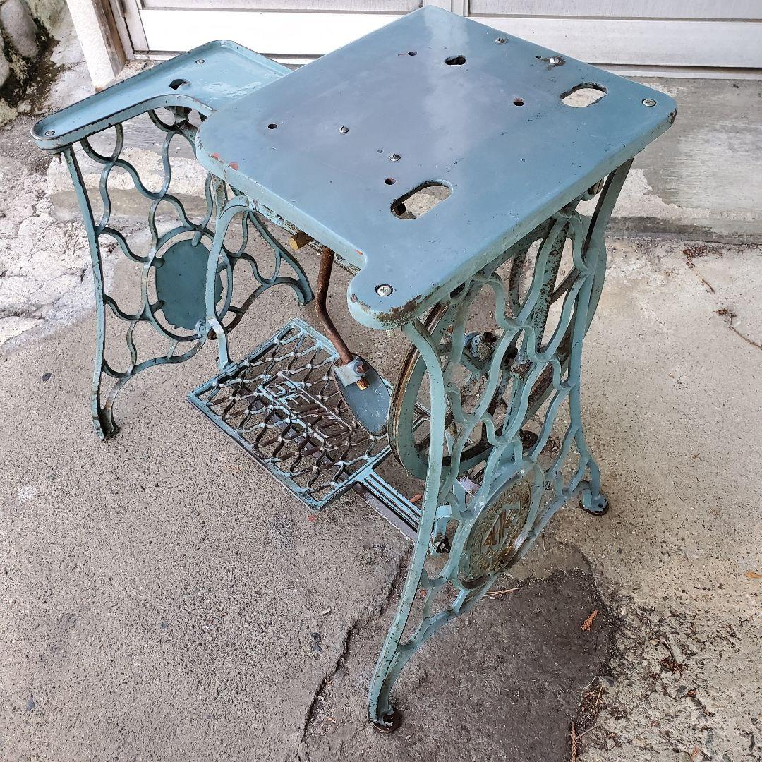 ミシン、ミシン脚テーブル、SEIKOセイコー腕ミシン用段テーブル脚