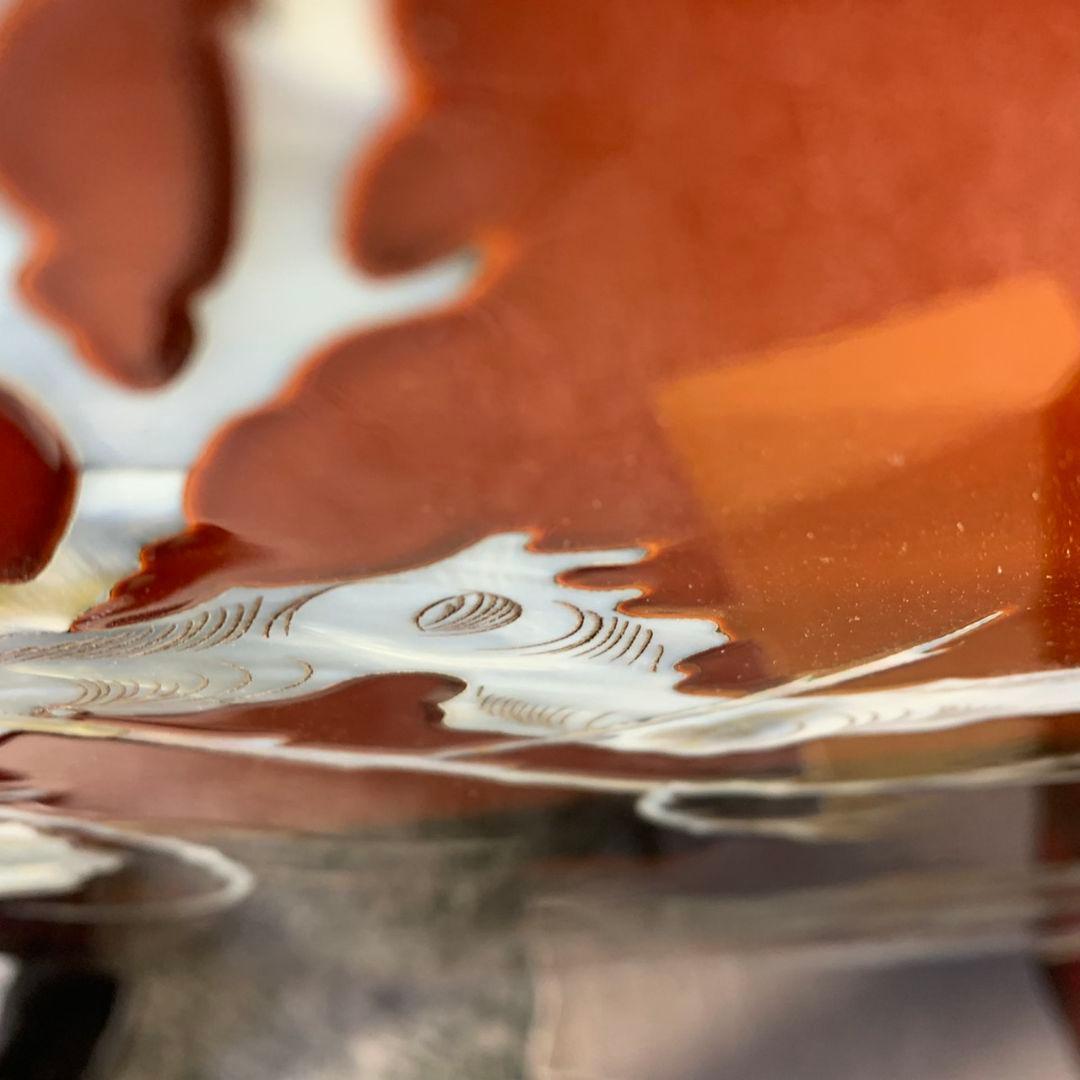 J902R 中国美術 螺鈿細工 貝細工 パーテーション 仕切り 衝立「馬倒成功」