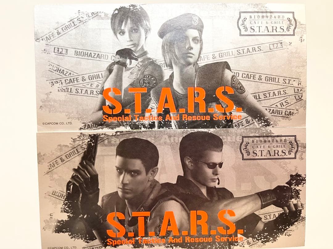 BIOHAZARD カフェ バイオハザード Resident Evilステッカー