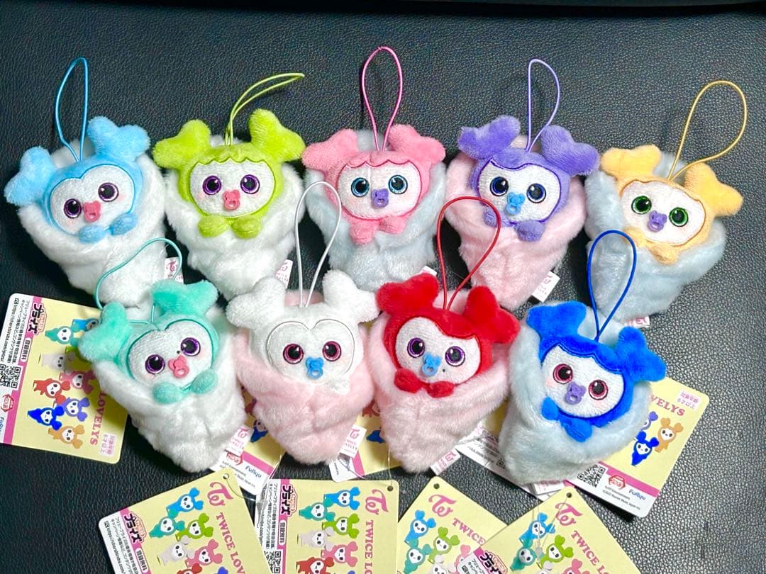 GiGO限定】 TWICE LOVELYS おくるみマスコット 全9種セット - メルカリ