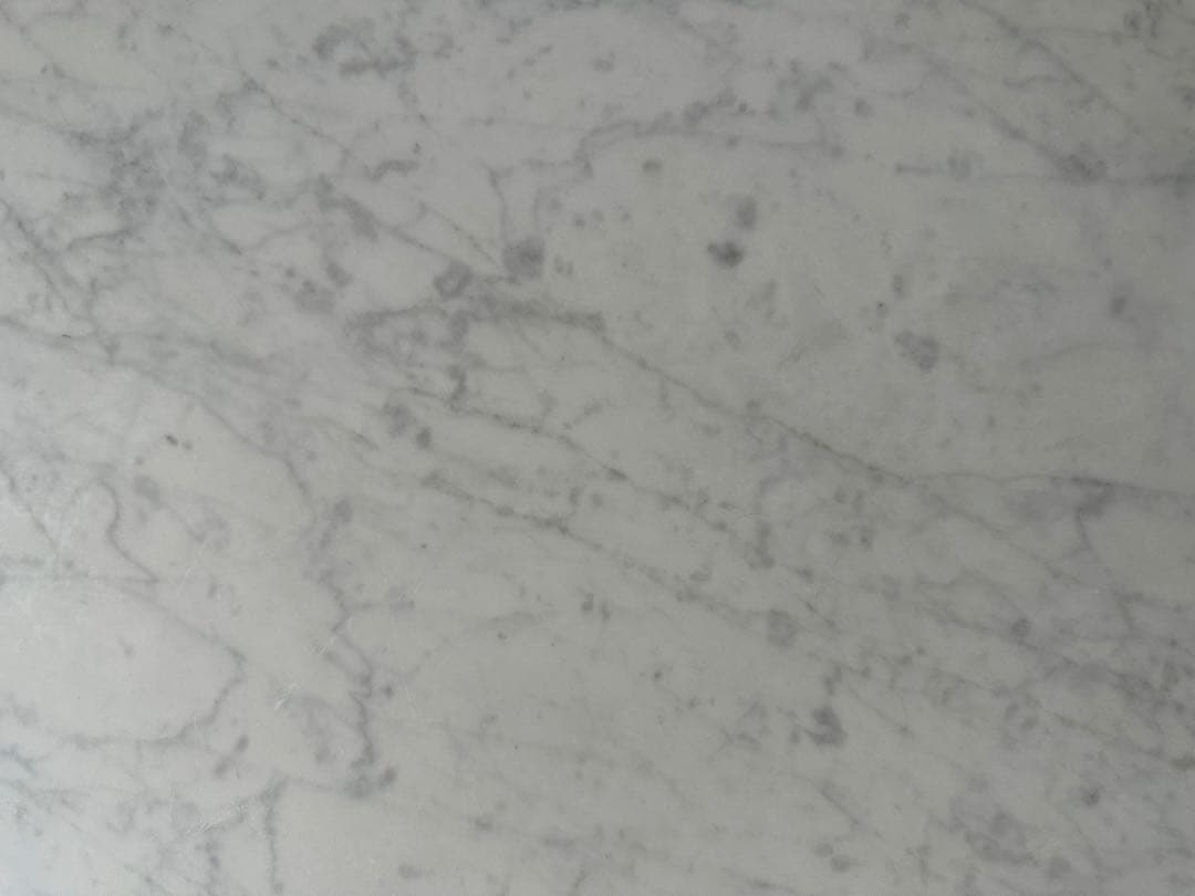 【れい】センターテーブル　大塚家具「7111」天然石 ホワイトカラーラ