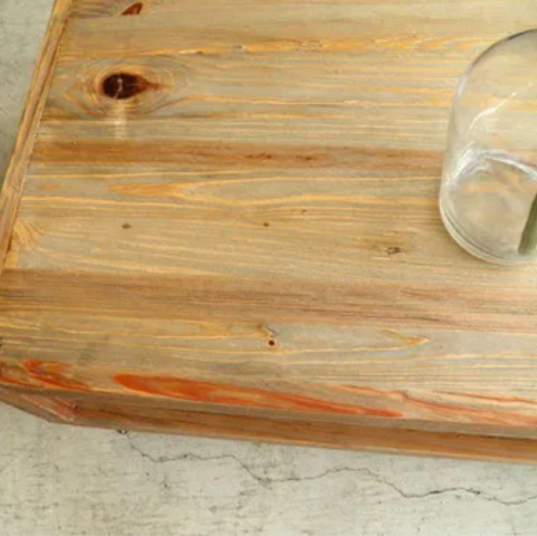 木製センターテーブル インダストリアルスタイル