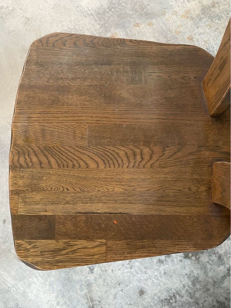 無垢材　ヴィンテージ チェア　ダイニングチェア　カリモク　飛騨家具